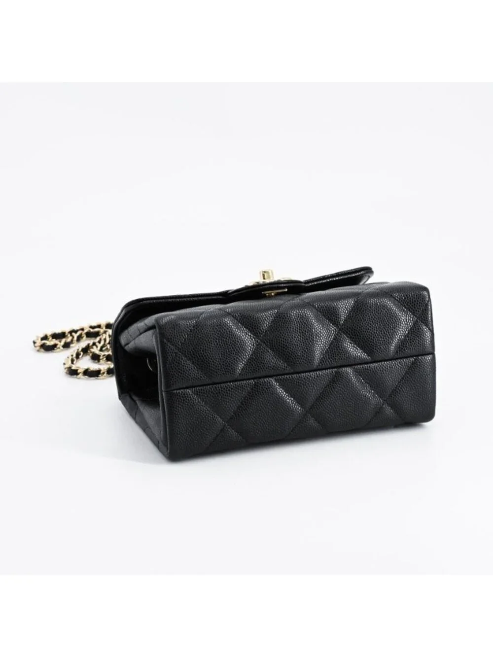 Chanel Shoulder Bag Top Handle Mini Clutch